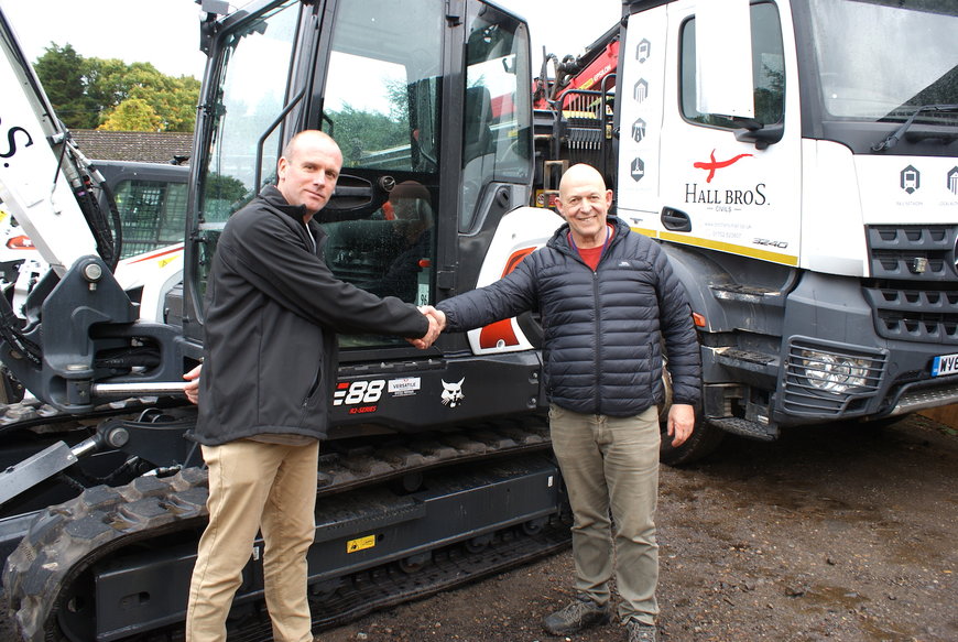 Hall Bros: Forms Project A-Team with Expanding Bobcat Fleet